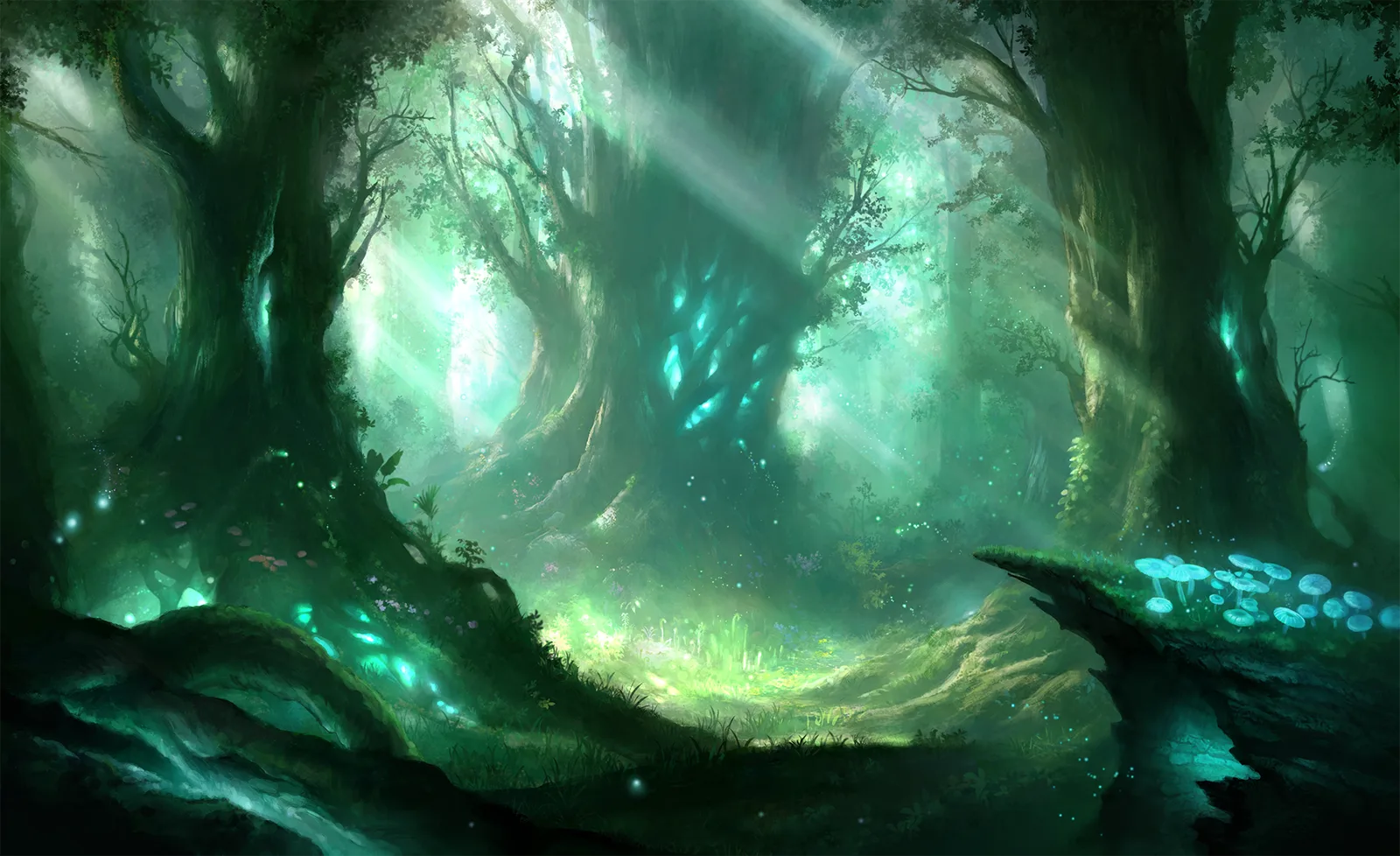 Forestcraft official background artwork